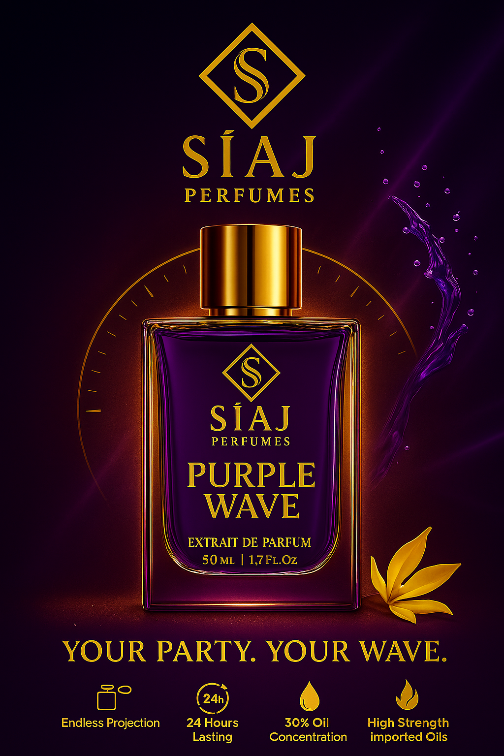PURPLE WAVE - Extrait De Parfum