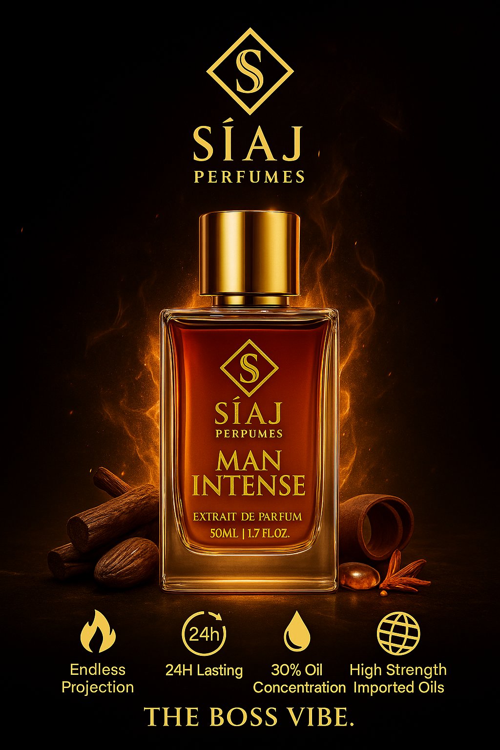 MAN INTENSE - Extrait De Parfum